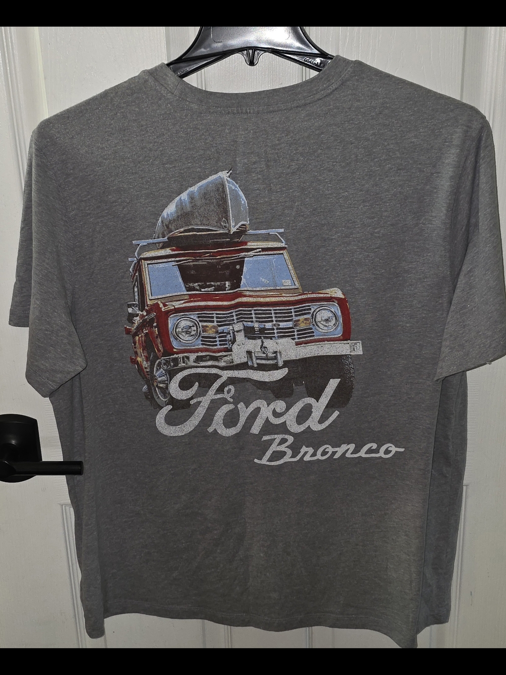 Ford Bronco Graphic Tee -  Gray Casual Shirt